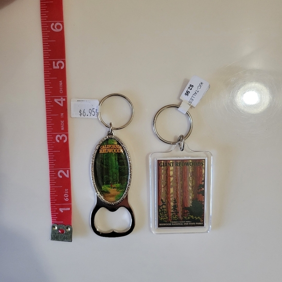 NWT California Redwoods Keychains with Bottle Opener - Picture 4 of 4